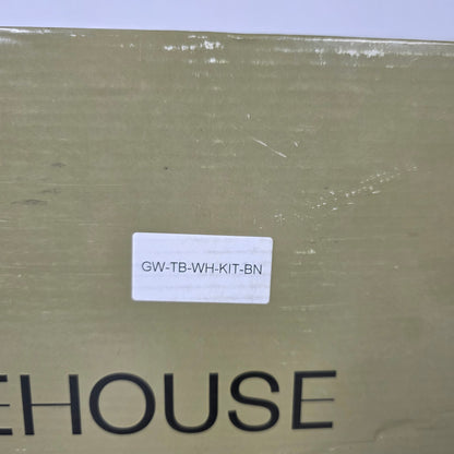 NIOB New GLASSWAREHOUSE Shower Towel Bar Hinge Door Hardware Kit GW-TB-WH-KIT-BN