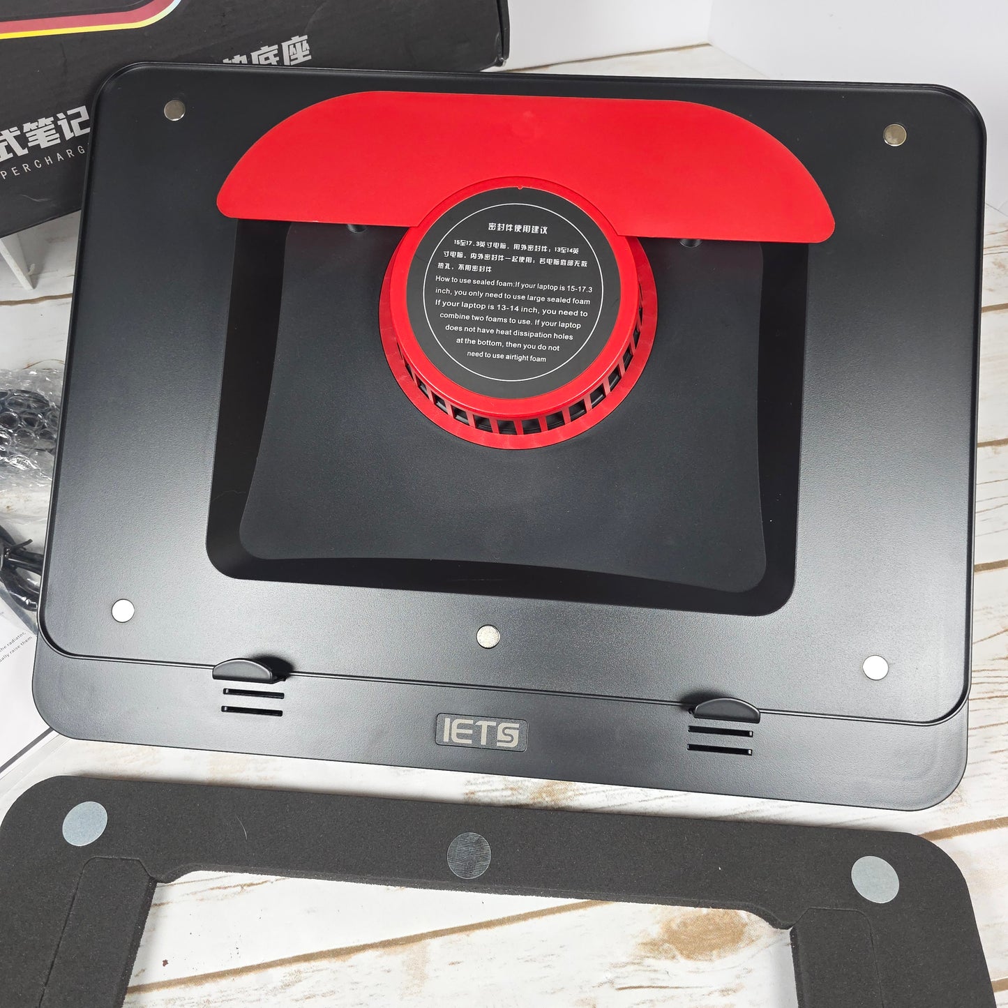 NIOB New IETS GT500V1 Supercharged Laptop Cooling Base 5000RPM