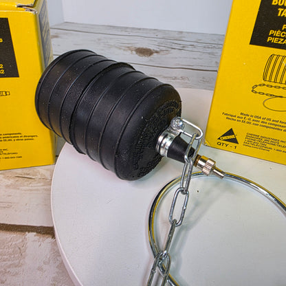 Set of 2 NIB New CHERNE 3" (75 mm) Test-Ball Plug for Pipes & Drains Part No. 270032