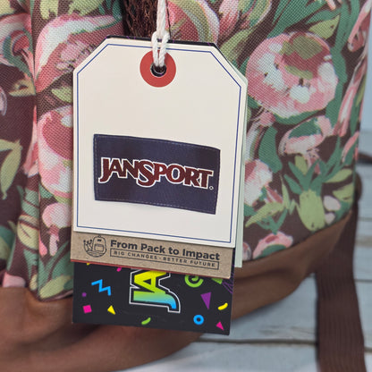 NWT New JANSPORT Painterly Mushrooma Cool Student JS0A2SDDGX1 Backpack