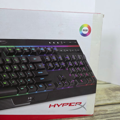 NIB New HyperX Alloy Core RGB Gaming Keyboard