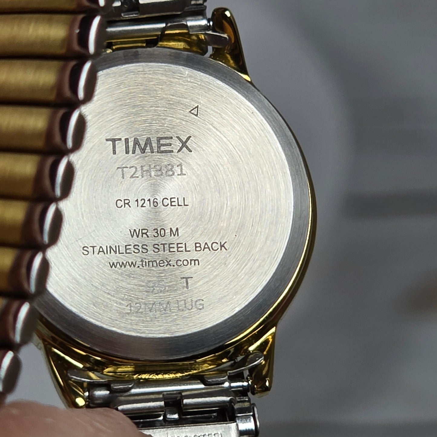 Women's Timex Watch Indiglo WR30M 95 T 12MM LUG T2H381 9J