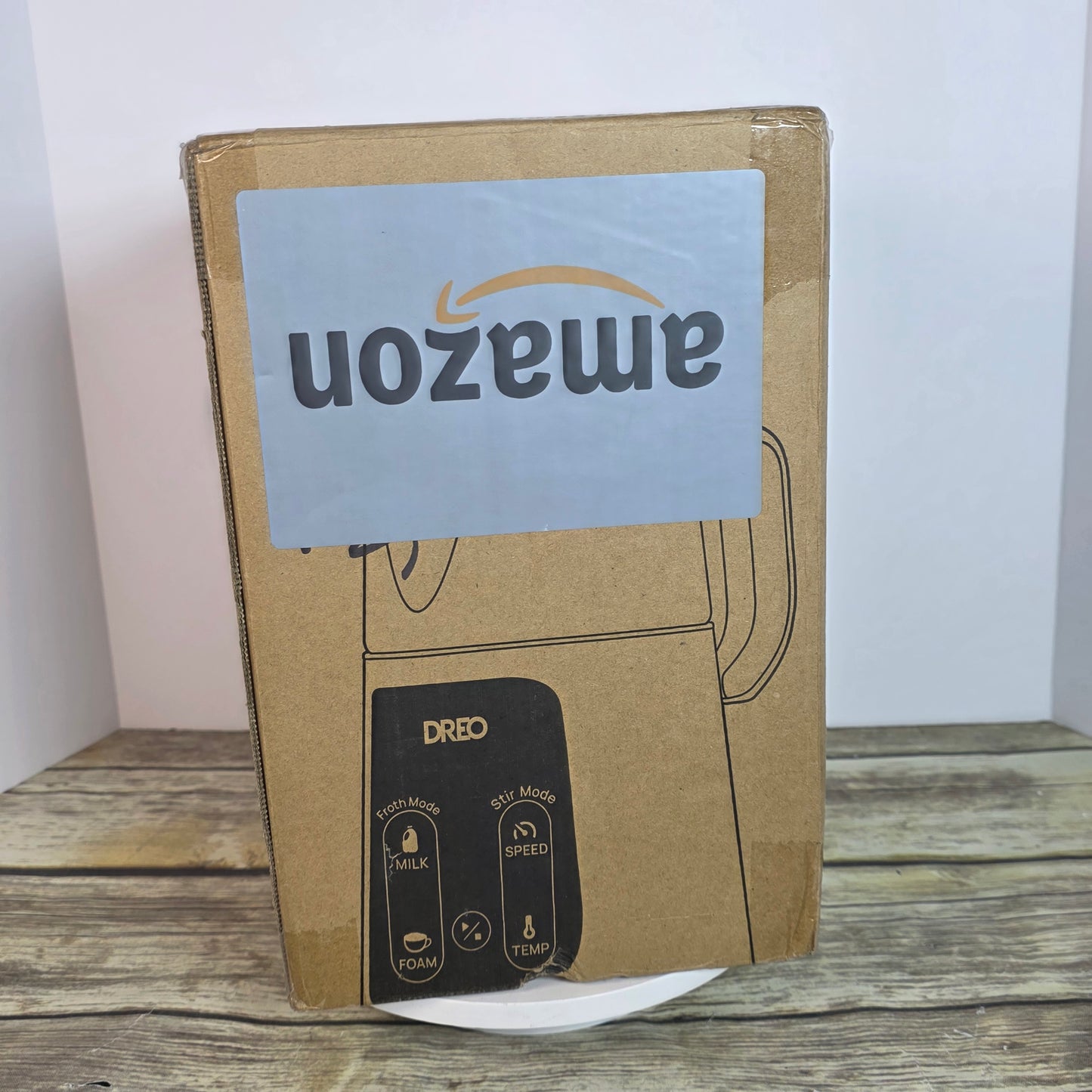 NIB New DREO BaristaMaksr Milk Frother Model No. DR-KMF001 Stainless Steel