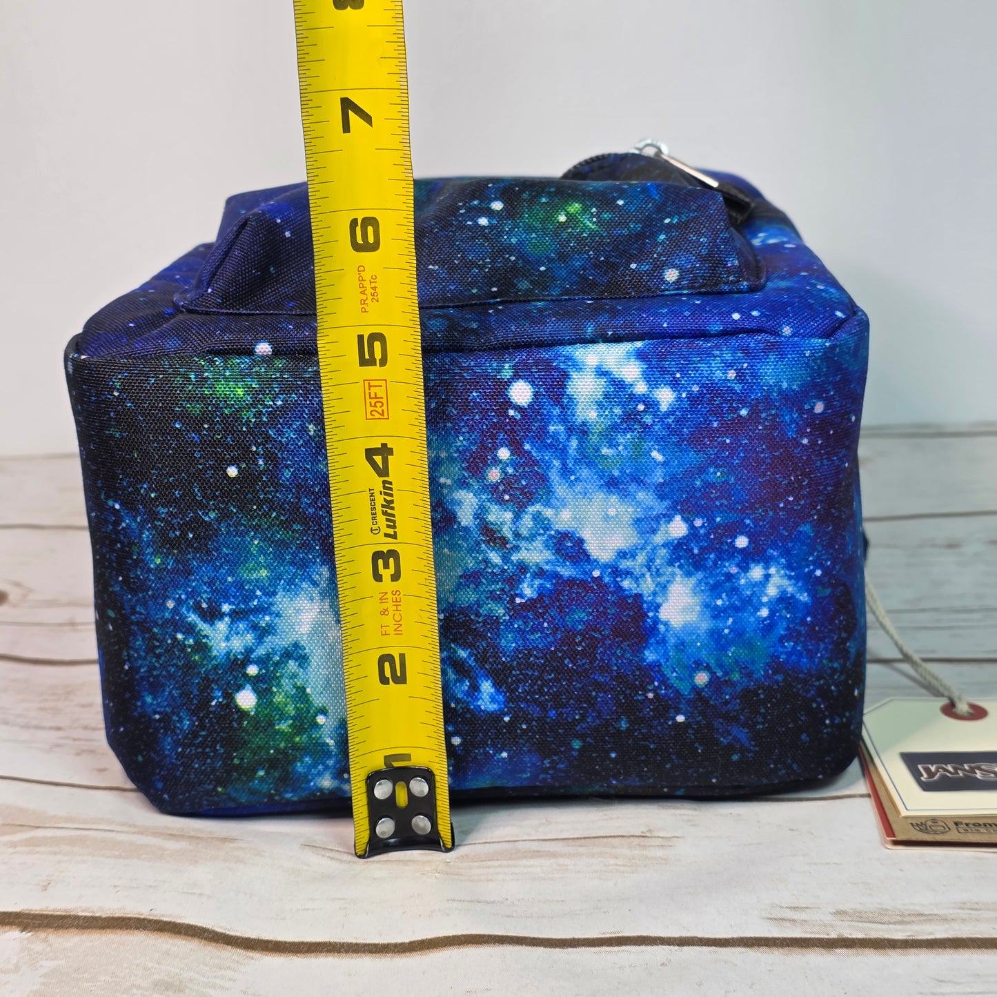 NWT New JANSPORT Mini Backpack Lunchbox Cyberspace Galaxy Big Break