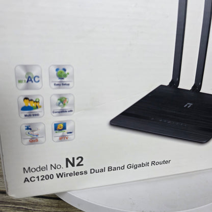 NIB New Netis Model No. N2 AC1200 Wireless Dusl Band Gigabit Router