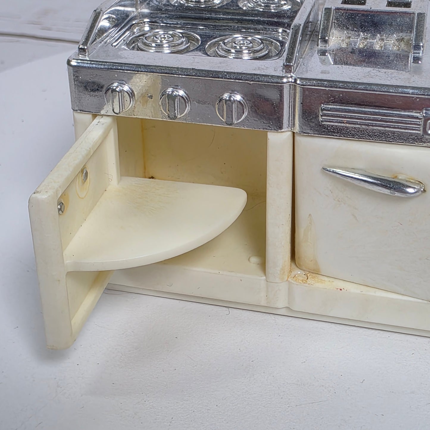Vintage 50s Club Hello Street Miniature Kitchen Counter Stove Sink  Epoch Co., LTD