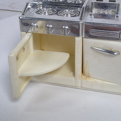 Vintage 50s Club Hello Street Miniature Kitchen Counter Stove Sink  Epoch Co., LTD