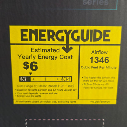 NIB New OCIOC Quiet Ceiling Fans With Lights RZ-LSEW-BK22