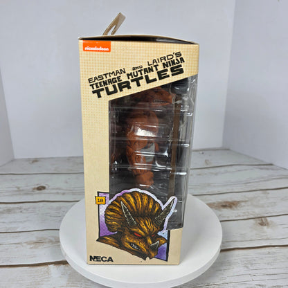 NIB New NECA Eastman and Laird's Teenage Mutant Ninja Turtles Triceration Gladiator