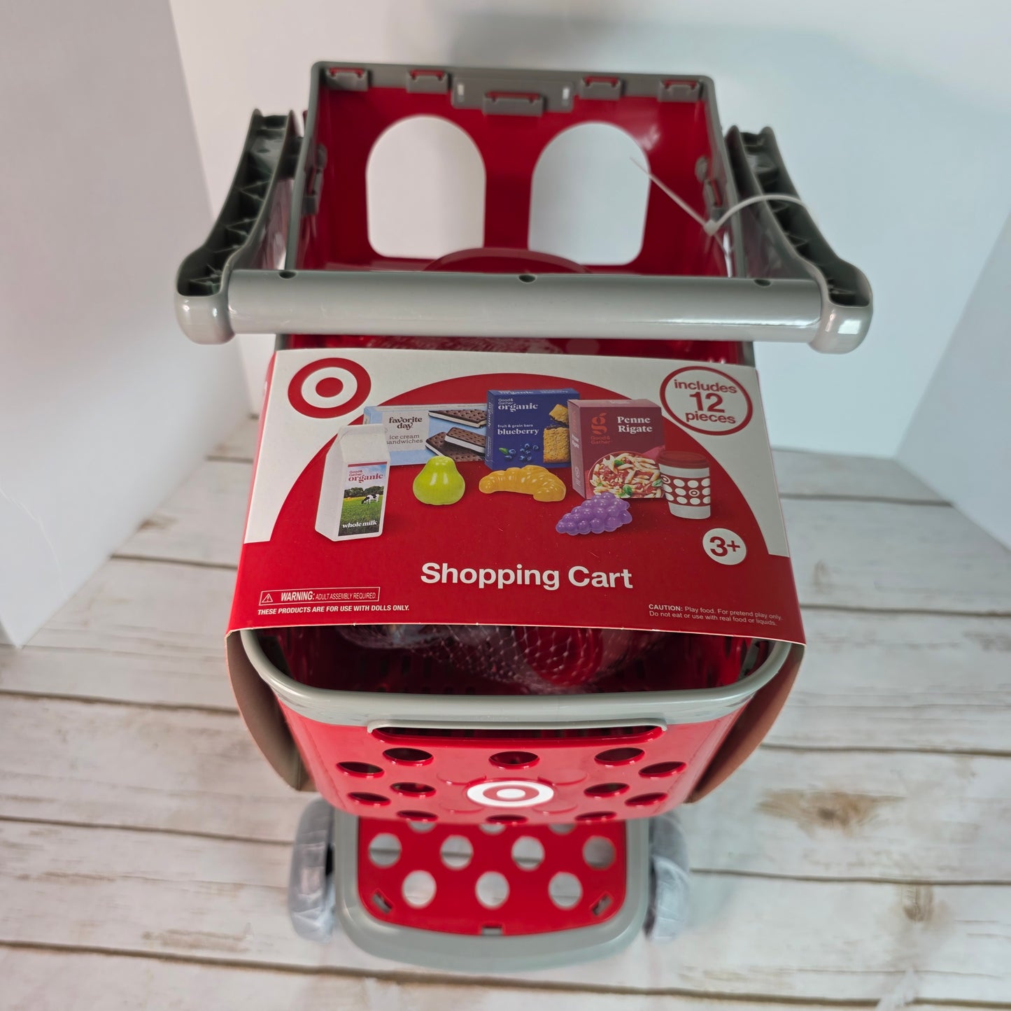 NWT New Kids' Toy Plastic TARGET Shopping Cart