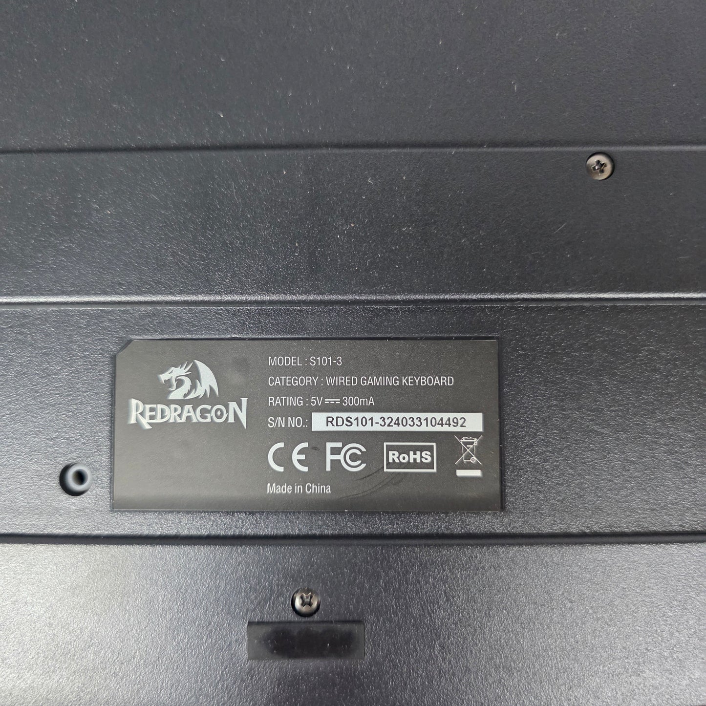 NIOB New Red Dragon S101 Gaming Keyboard + Mouse Combo Set S101-3