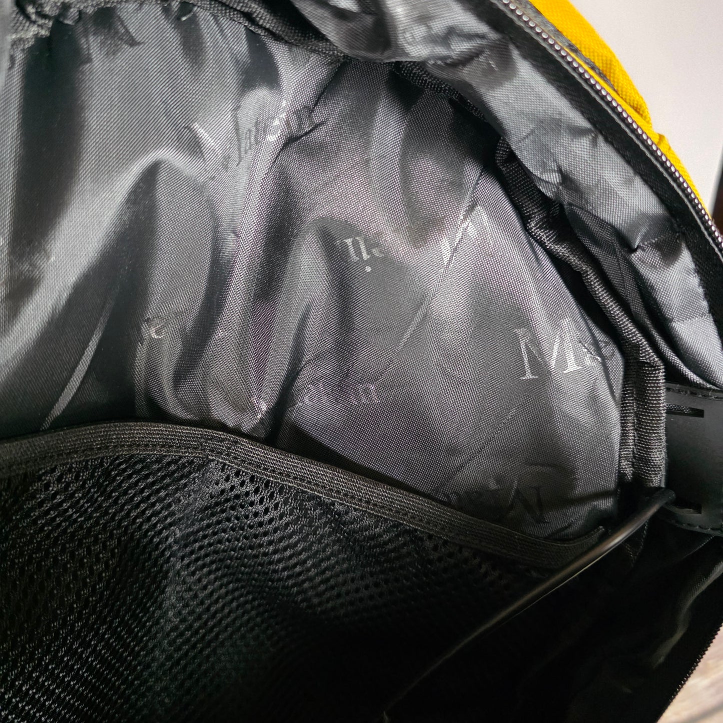 NWT New MATEIN Yellow Backpack Bookbag