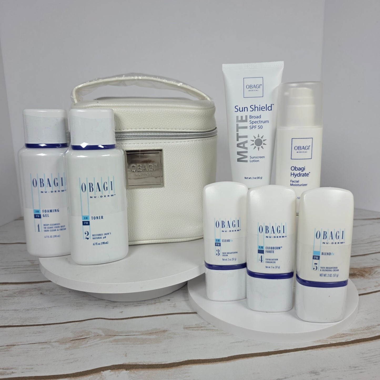 New OBAGI Nu-Derm FX System Skin Transformation Kit Complexion Brightening System