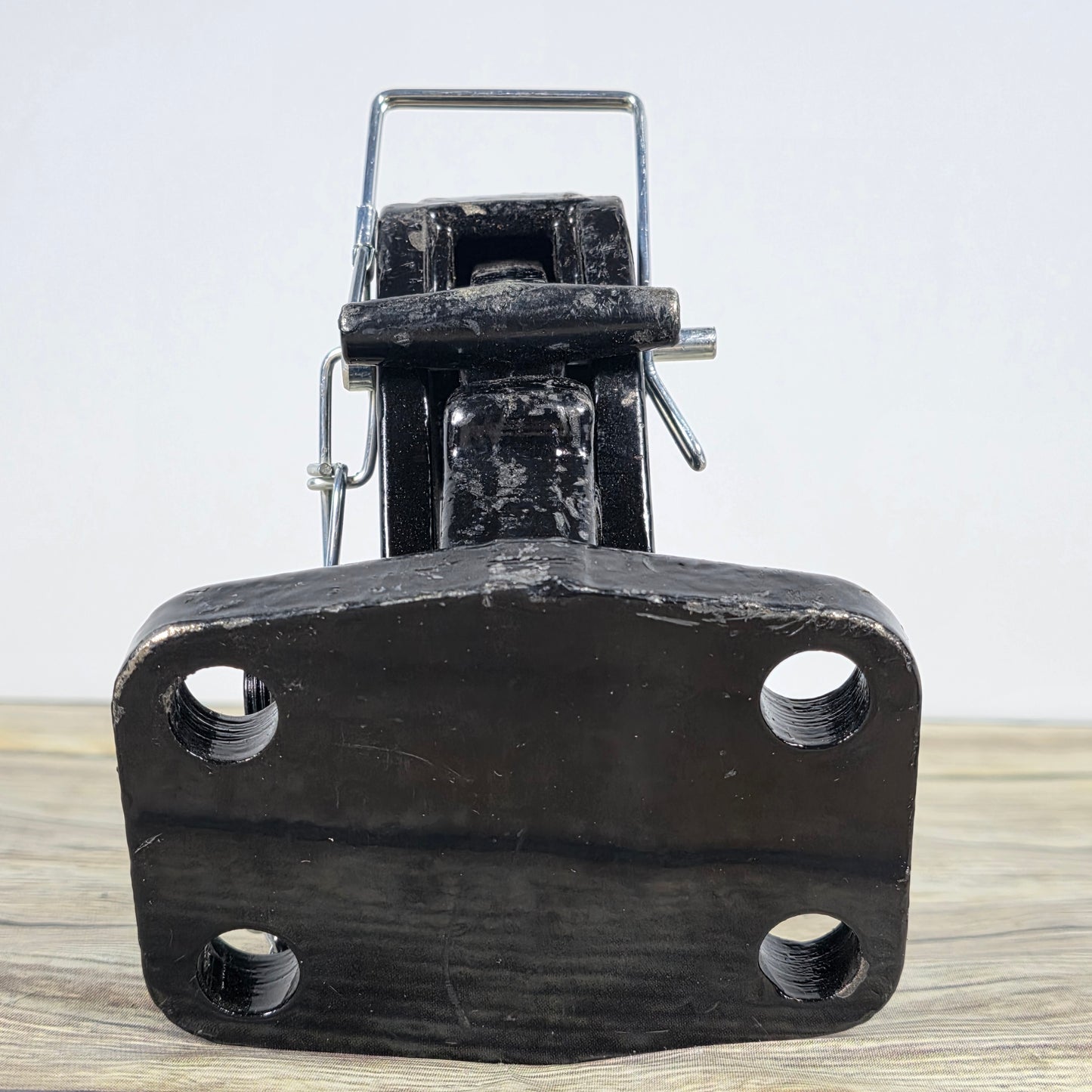 20-Ton Pintle Hook Capacity Hitch Receiever Hook Black