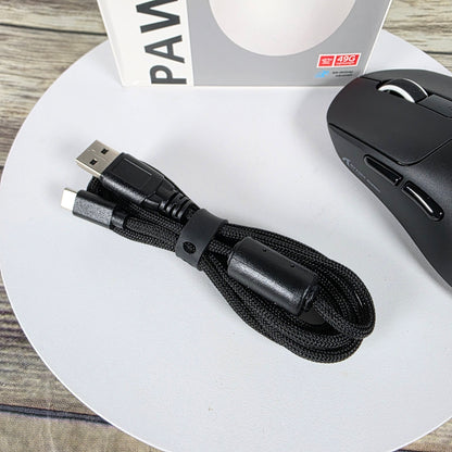 NIOB New ARTIC SHARK X3-Mouse PAW-3395 White Wired+2.4G+BT5.4 Connections