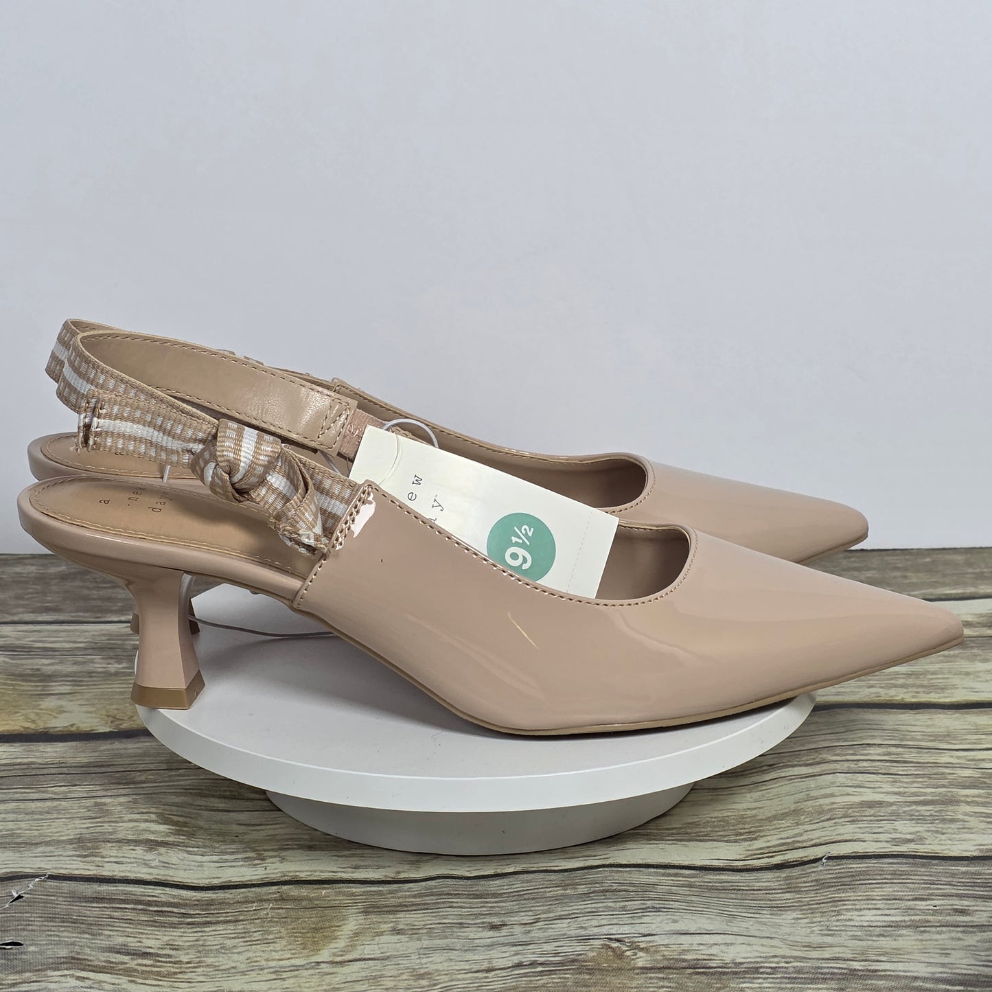 NWT New Women's A New Day Milan Slingback Heel Tan Size 9.5