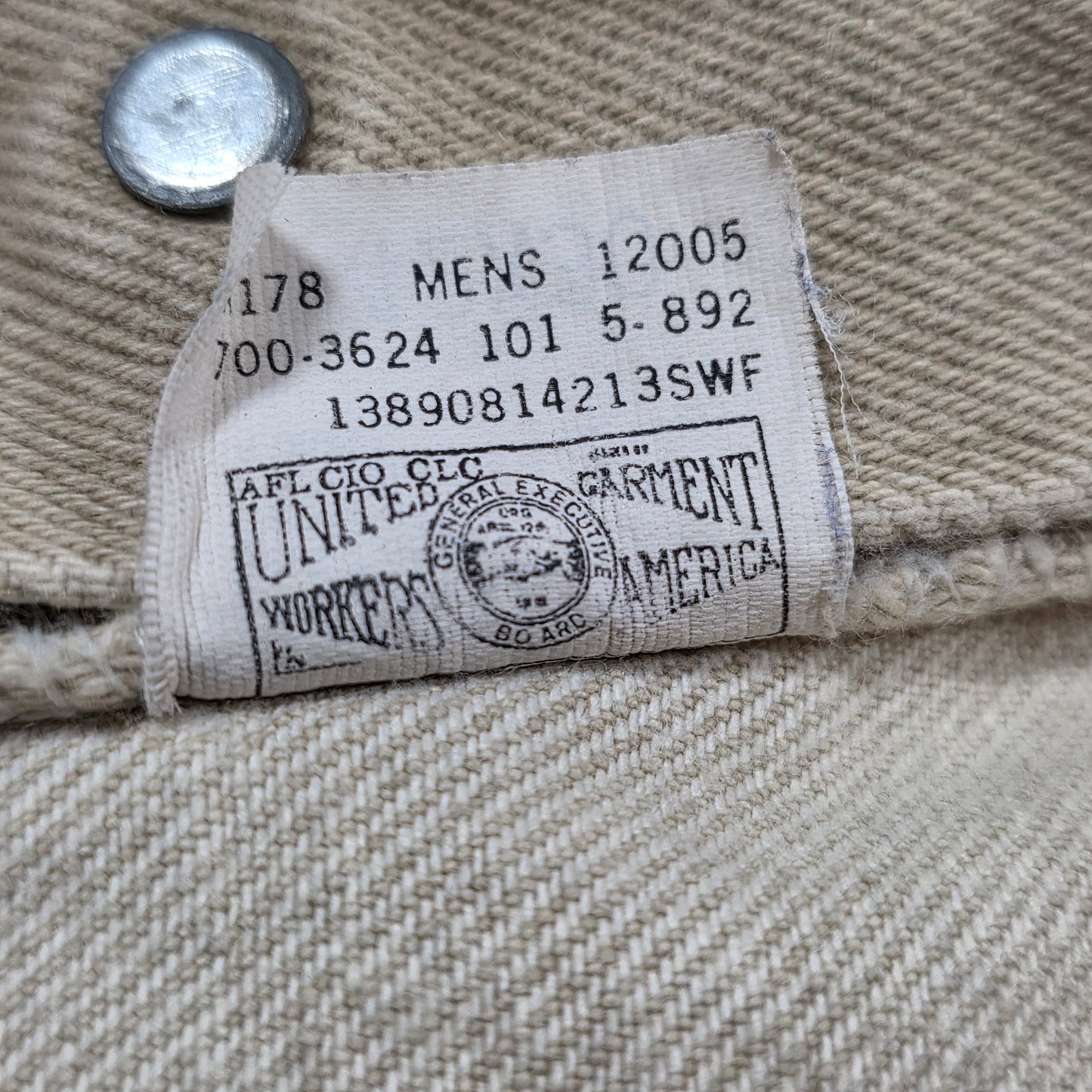 Men's L.L. Bean West Branch Tan Khaki Work Pants 42x30
