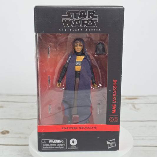 NIB New Star Wars The Black Series The Acolyte Mae (Assassin)