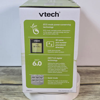 Vtech Cordless Phone System 2 Handset w/ Caller ID CS 6919-2