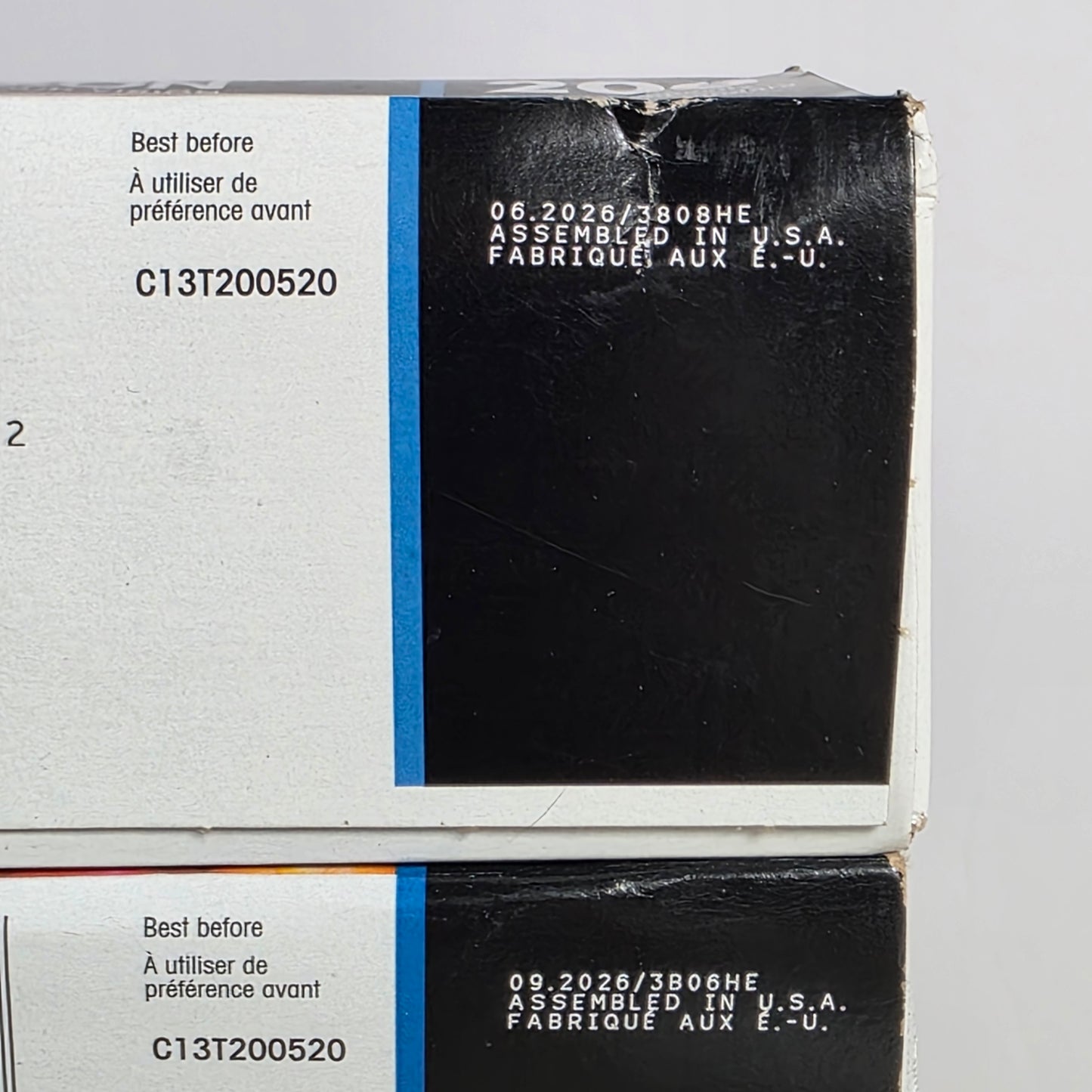 Set of 3 NIB New EPSON 200 Standard Capacity DuraBrite Ultra Ink Cartridge