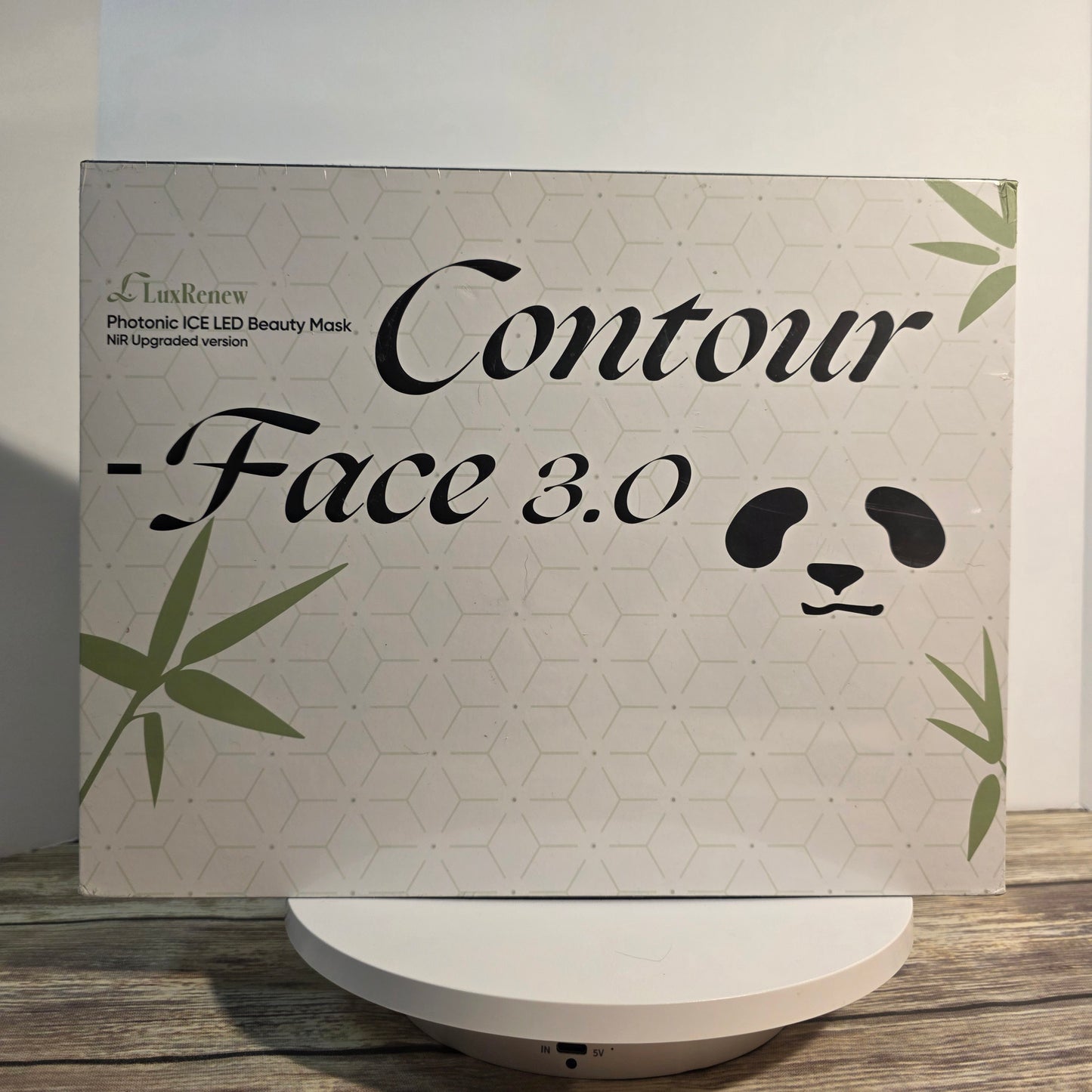 New NIB LuxRenew Contour-Face 3.0 Photonic ICE LED Beauty Mask NiR Upgraded Version