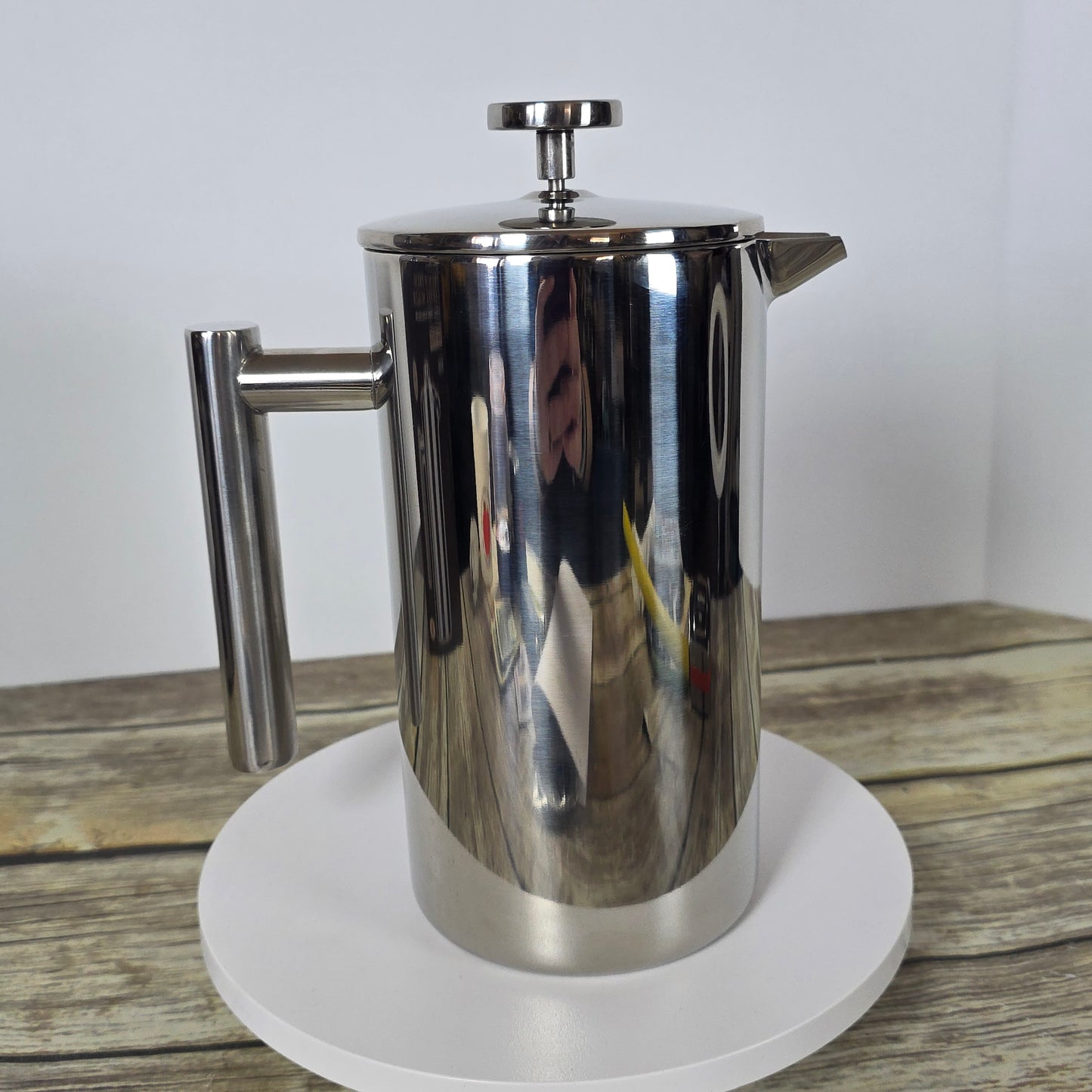 NIOB Secura French Press Coffee Maker SFP-34DS 34-Ounce 1000ML Stainless Steel 304