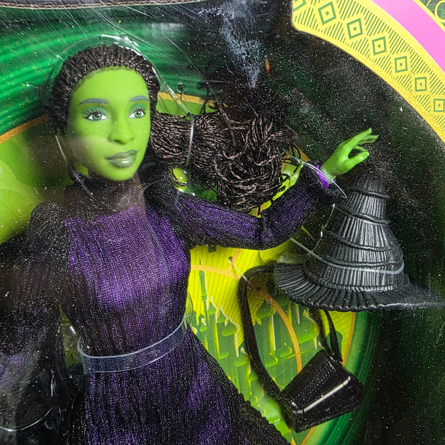 New WICKED Deluxe Elphaba Figure Barbie Doll .com Version