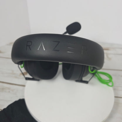 New w/ Bag Razer BlackShark V2 X Gaming Headset: 7.1 Surround Sound, 50mm Drivers, Memory Foam Cushion, For PC, PS4, PS5, Switch, 3.5mm Audio Jack, Black