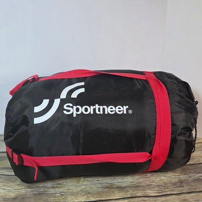 New Sportneer Double Sleeping Bag Black