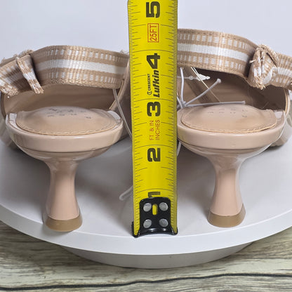 NWT New Women's A New Day Milan Slingback Heel Tan Size 9.5