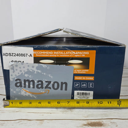 NIOB New Amico 12-Pack 7" 5CCT IN 1 LED Recessed Light A18GL011012009