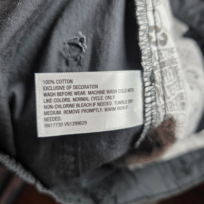 NWT New Women's Wild Fable Dark Gray Back Slit Cargo Skirt Small