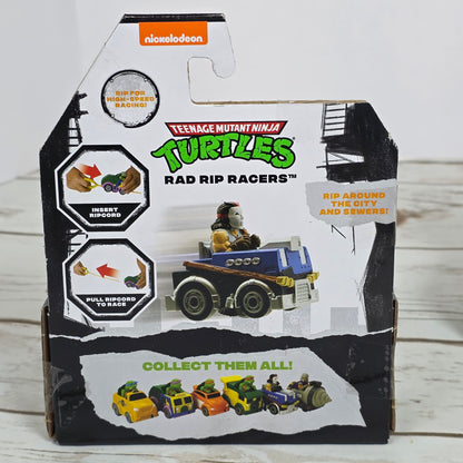 NIB New Teenage Mutant Ninja Turtles Rad Rip Racers Leonardo & Casey Jones