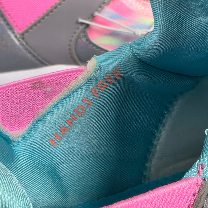 NIB New S Sport by Skechers Kristin Hands Free Step-Ins Pink Girls 4
