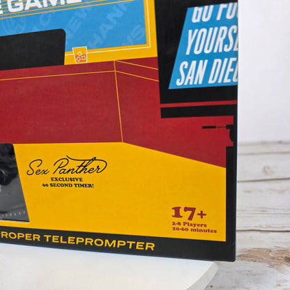 New Anchorman: The Legend of Ron Burgundy The Game Improper Teleprompter Sex Panther Timer