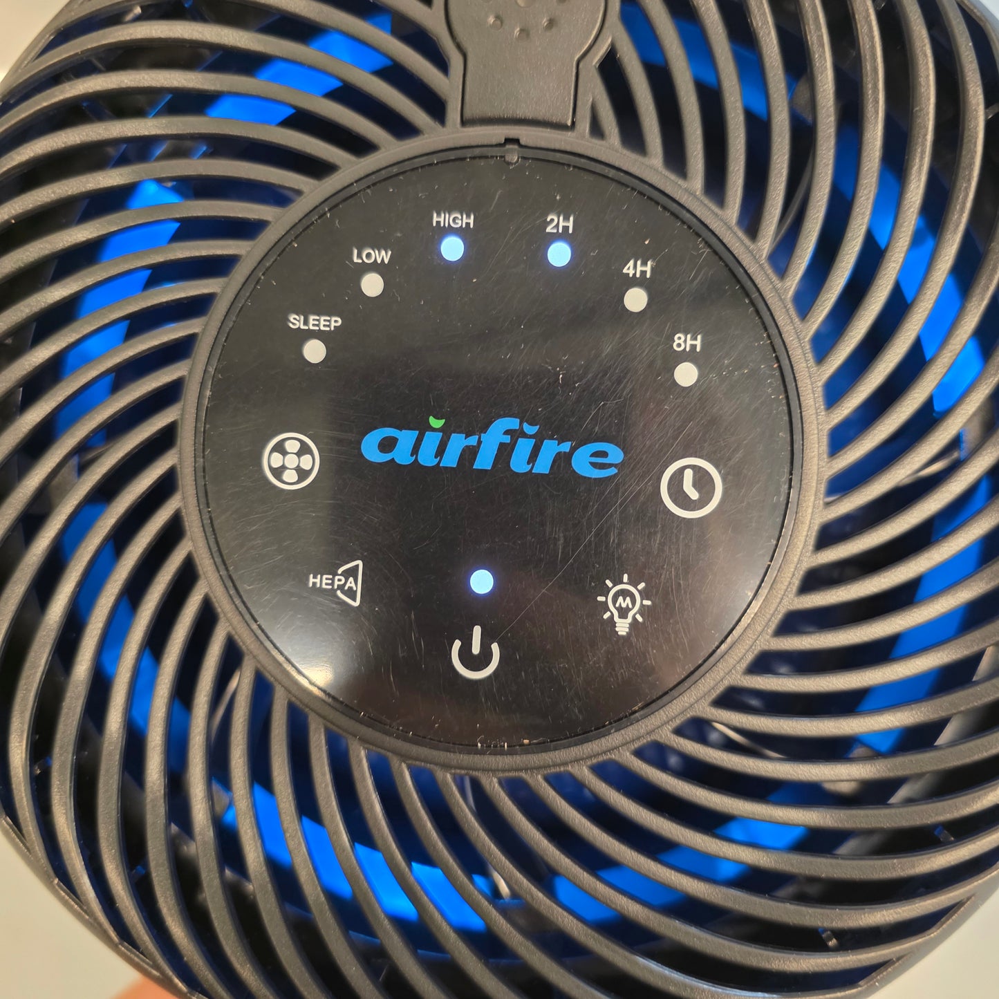 NEW AIRFIRE HEPA Air Purifier for Home 1300 Sq Ft Black Model AP201