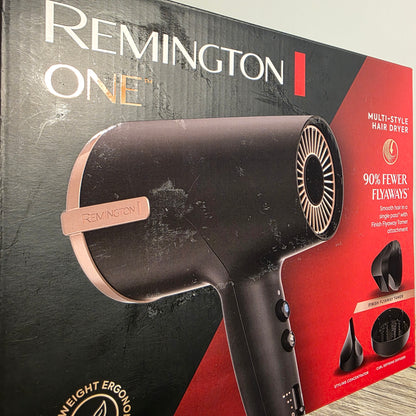 NIOB New Remington One Multi-Style Hair Dryer Black
