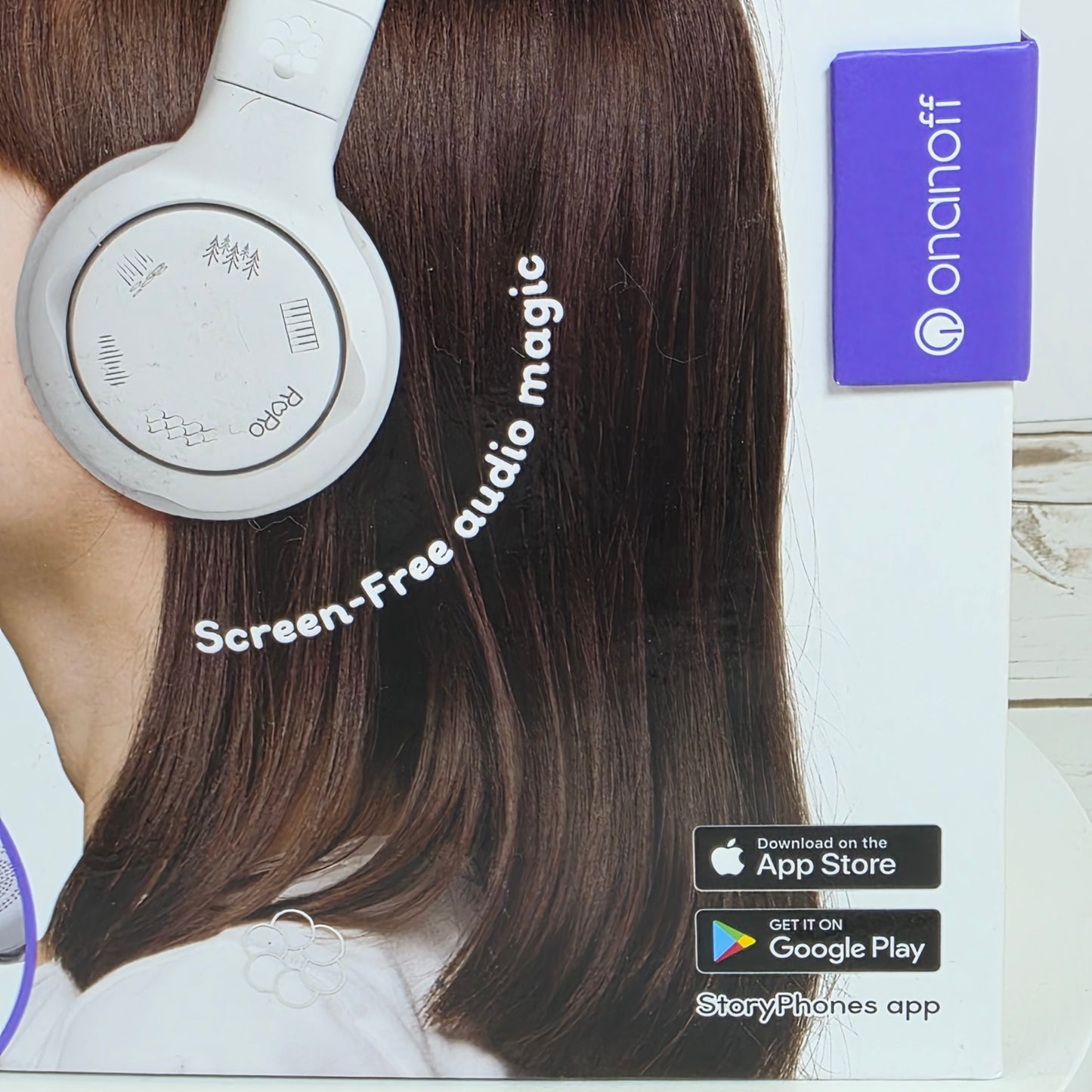 NIOB New Onanoff StoryPhones, Storytelling Foldable Bluetooth Kids Headphones