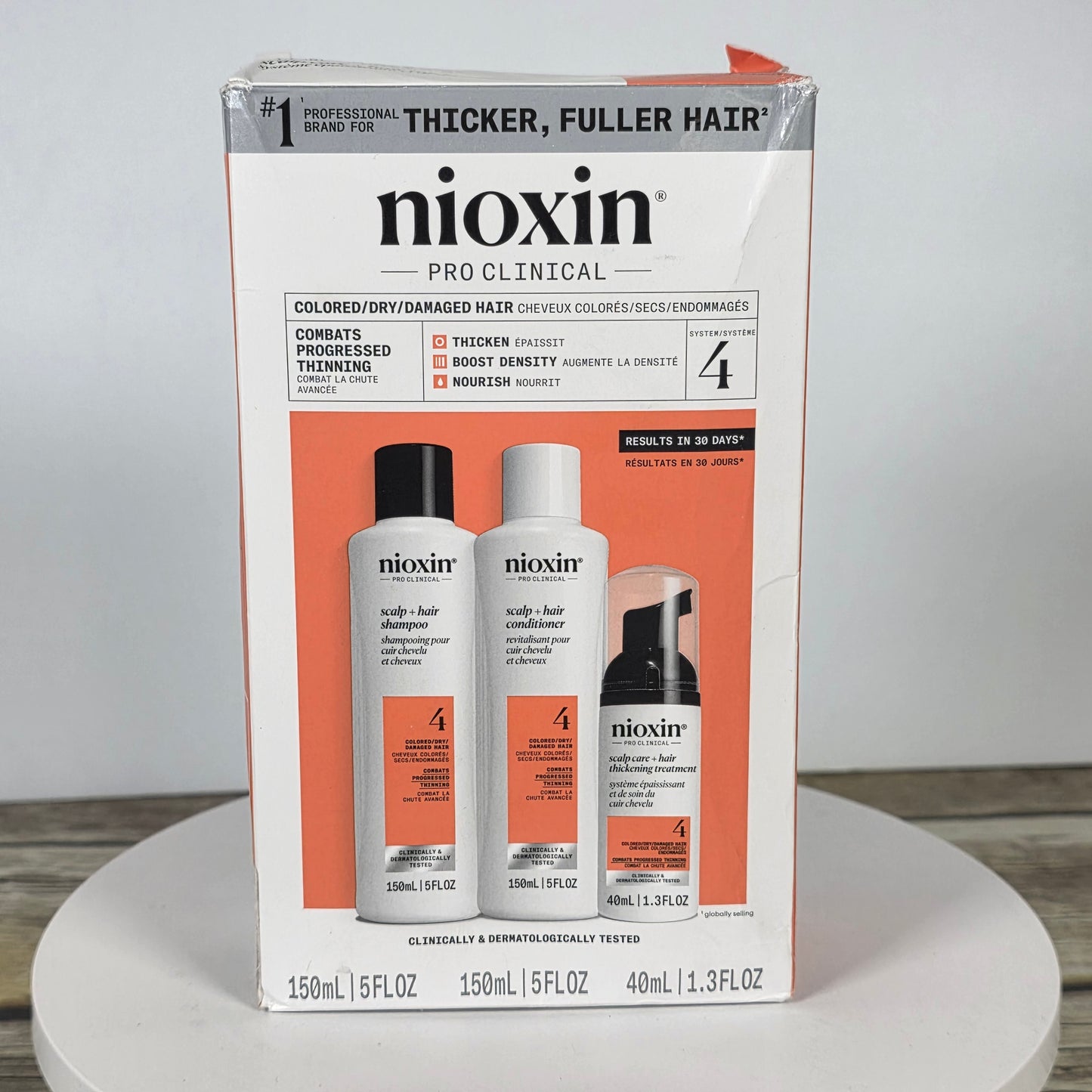 NIOP New Nioxin Scalp Care - Hair Thickening System Shampoo Conditioner Thickening Treatment