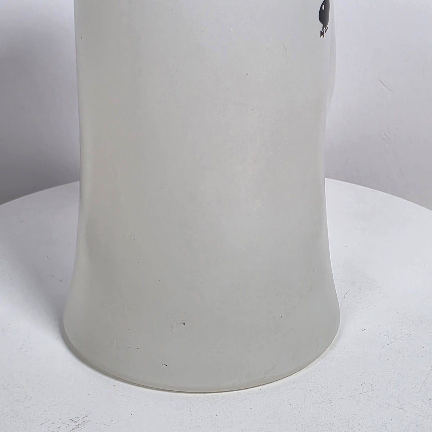 Vintage 6.5" Frosted Playboy Bunny Mug