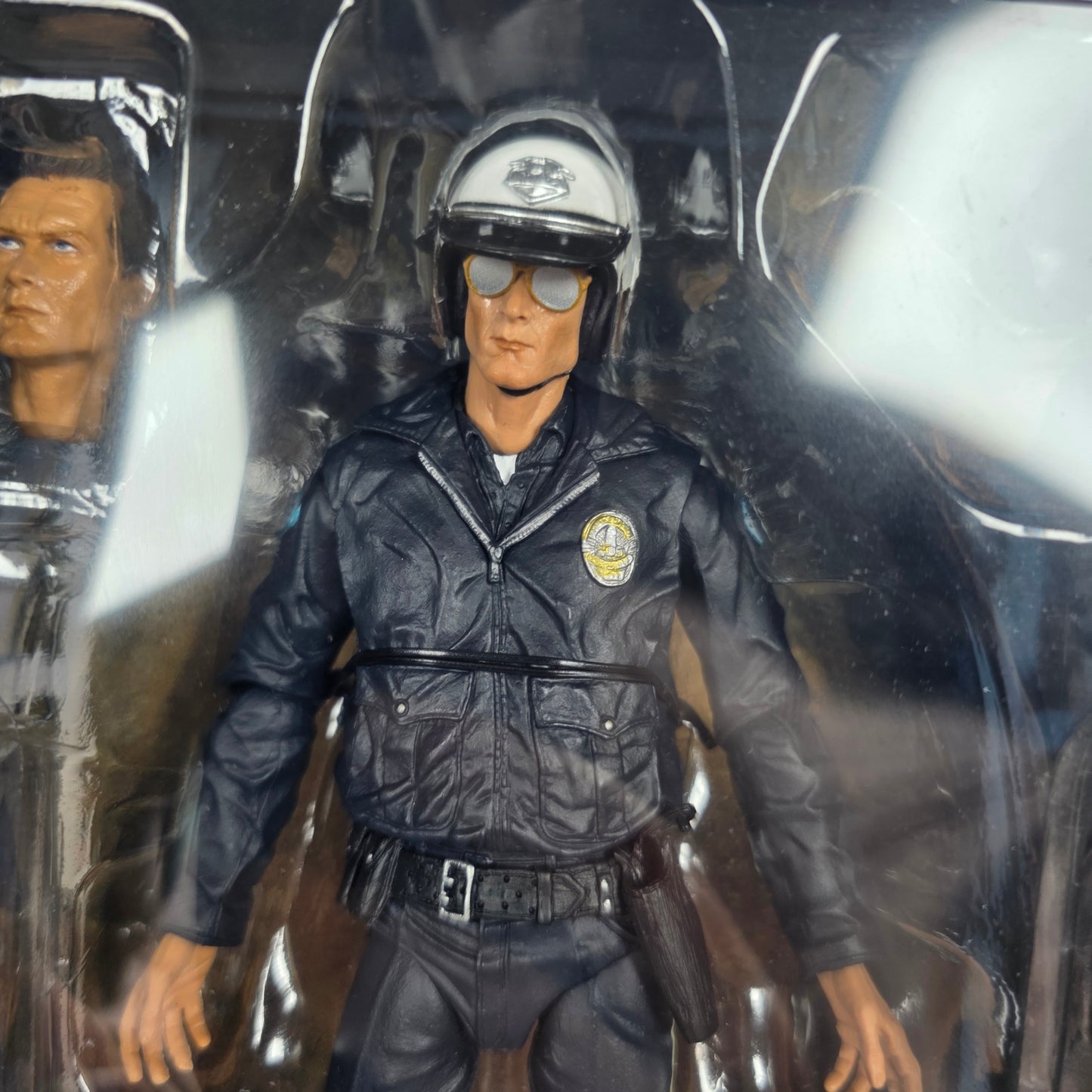 New NECA Reel Toys Terminator 2 Judgment Day Action Figure T-1000 Motorcycle Cop