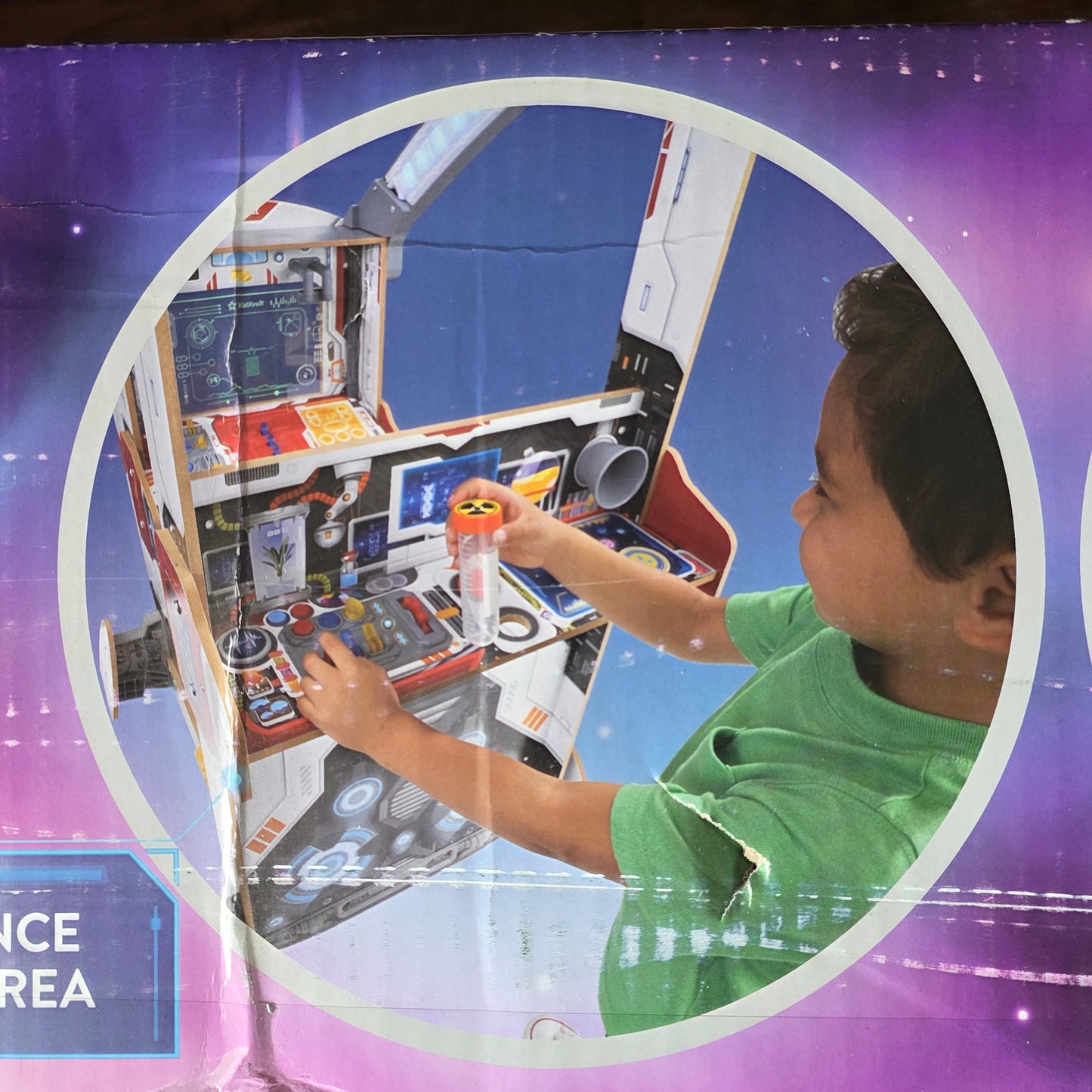 Local Pickup ONLY NIOB New KidCraft Ultimate Spaceship Motion Activated Lights Kids Toy