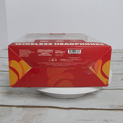 New Pringles Wireless Headphones Bluetooth Red TR- BTHP-PR6
