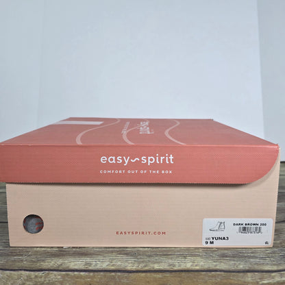 NIB New Easy Spirit Women's Dark Brown Yuna3 Boots Size 9M