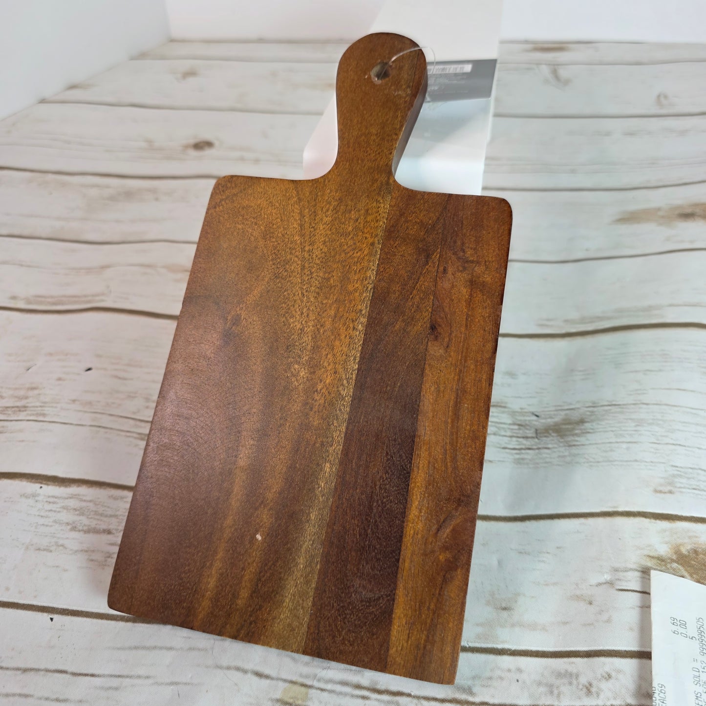 NWT New THRESHOLD Arjun Wood Serving Board Tray Cutting Board Style 10x5