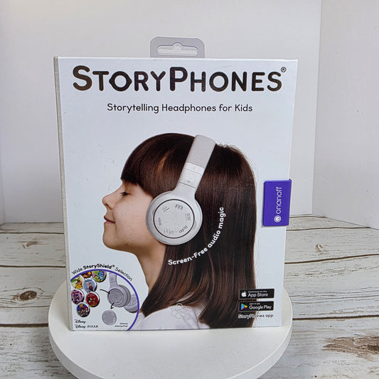 NIOB New Onanoff StoryPhones, Storytelling Foldable Bluetooth Kids Headphones