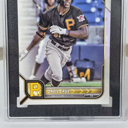 2022 Bowman #51 Oneil Cruz RC Rookie Pirates SGC 9.5