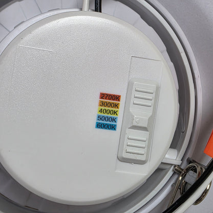 New Amico 6"5CCT IN 1  Gimbal LED Recessed Lights 4 Pack