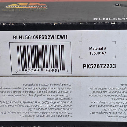 NIOB New HALO Recessed Night Light 5"/6" Baffle Downlight w/ Night Light Bulb & Trim Replacement