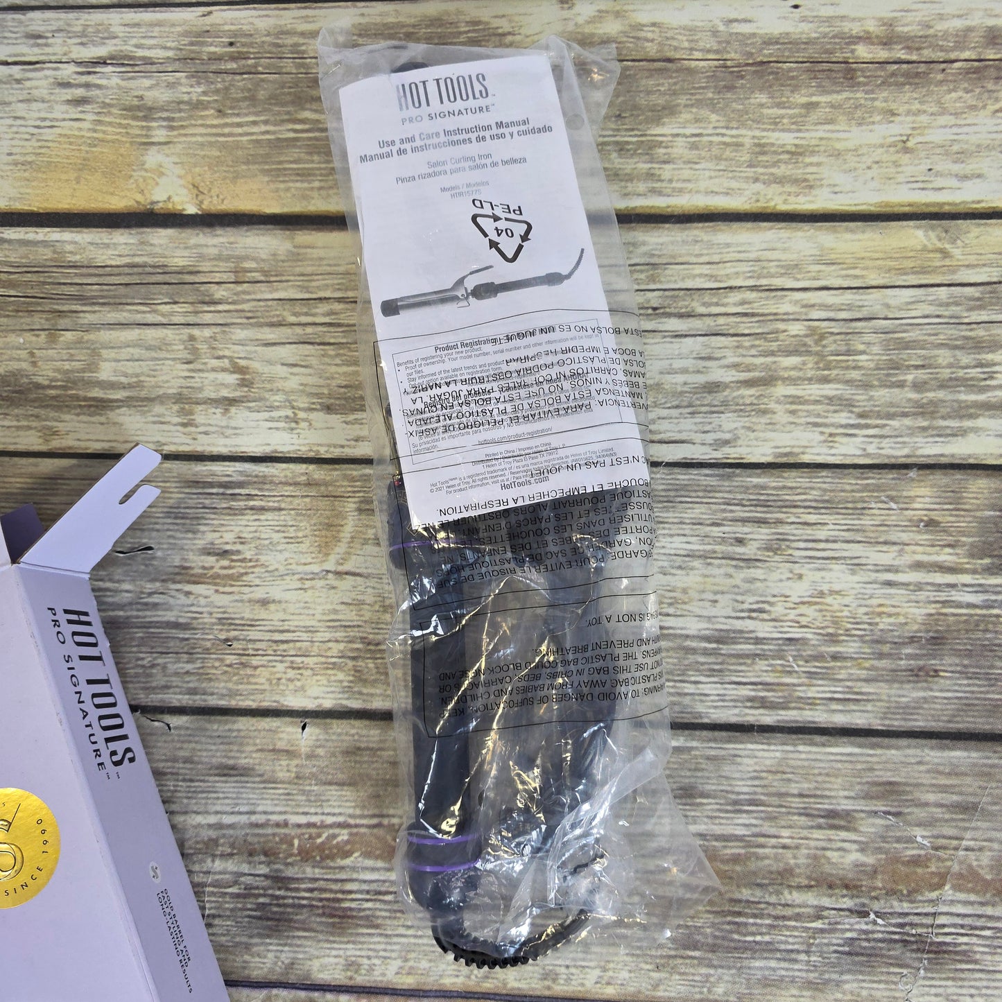 NIOB New HOT TOOLS Pro Signature 1 1/2" Curling Iron